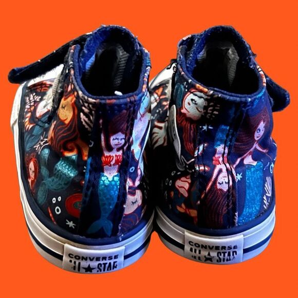 Converse Chuck Taylor All Star Underwater Party Toddler Size 7 - Picture 3 of 6